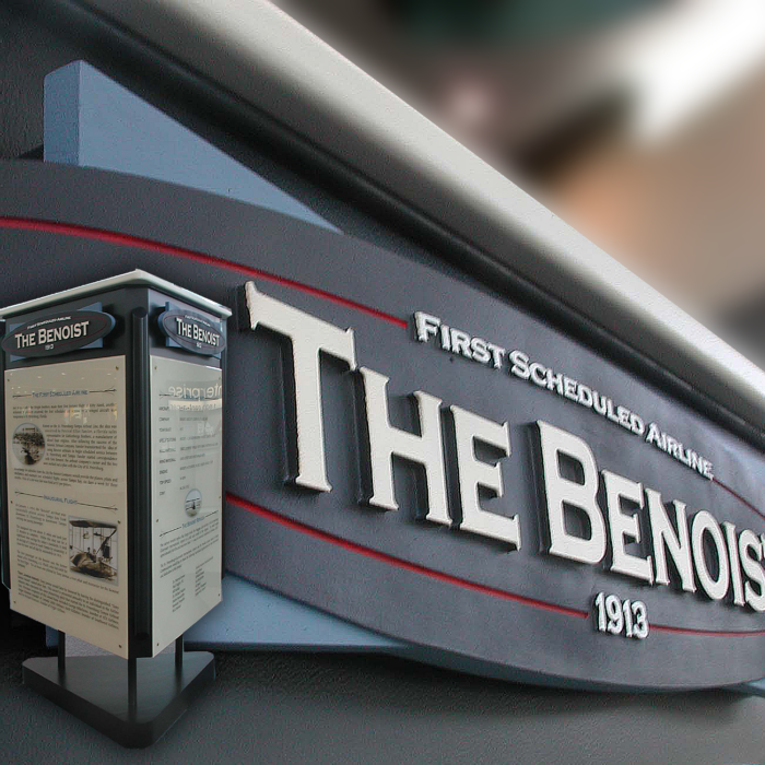 Benoist First Airline kiosk