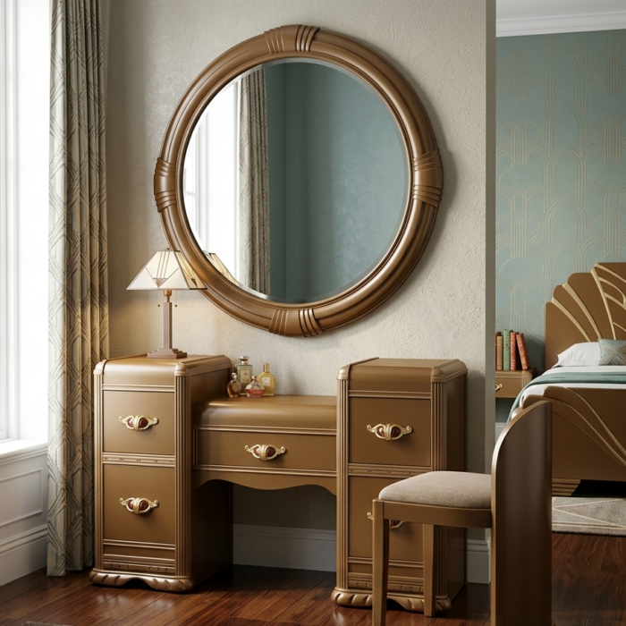 Vanity after a total restoration